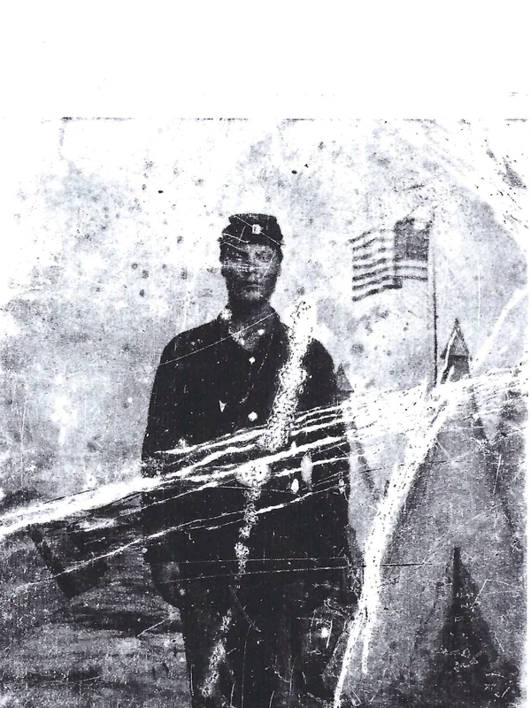 Portrait of Elbridge Jackson in uniform, ca. 1862