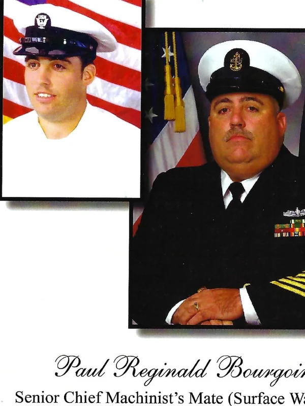 Senior Chief Paul R. Bourgoin, U.S. Navy Machinist's Mate (Surface Warfare)